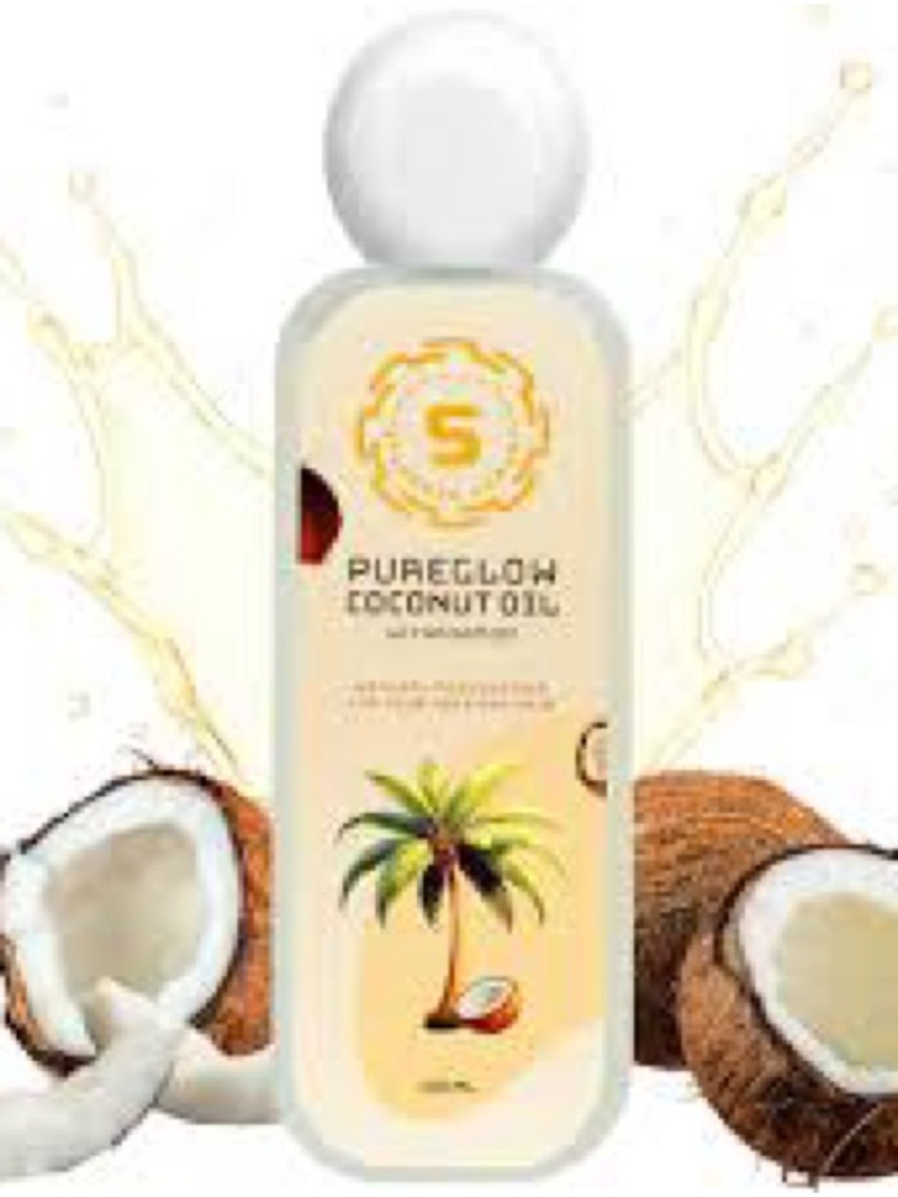 Splendor Luxury PureGlow Coconut Oil infused with cardamom